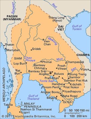 クメール王国の創建: インド文化の影響と東南アジアの政治的変容