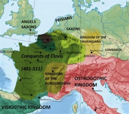  フランク王国の建国、メロヴィング朝の台頭とキリスト教の普及